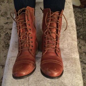 Steve Madden combat boots